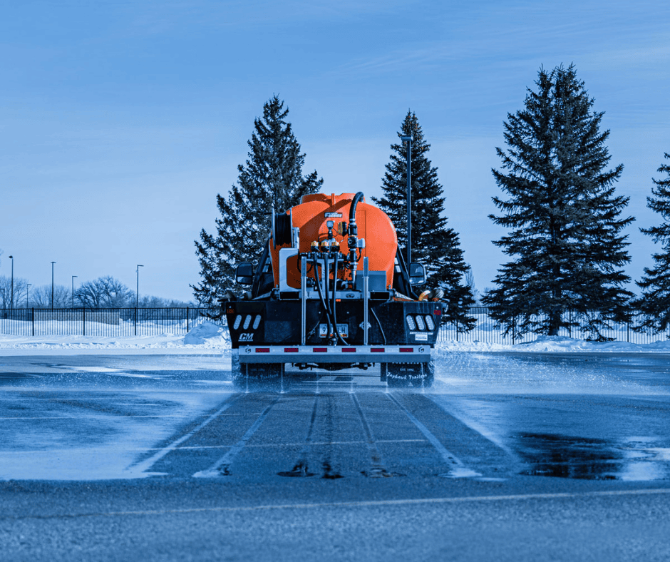 Effective Liquid Anti-Icing & De-Icing for Commercial Snow Removal in Greensburg, PA, Murrysville, PA, Irwin, PA, North Huntingdon, PA, and Latrobe, PA