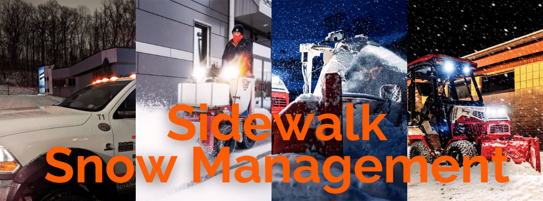 Superior Sidewalk Snow Management by TruScape